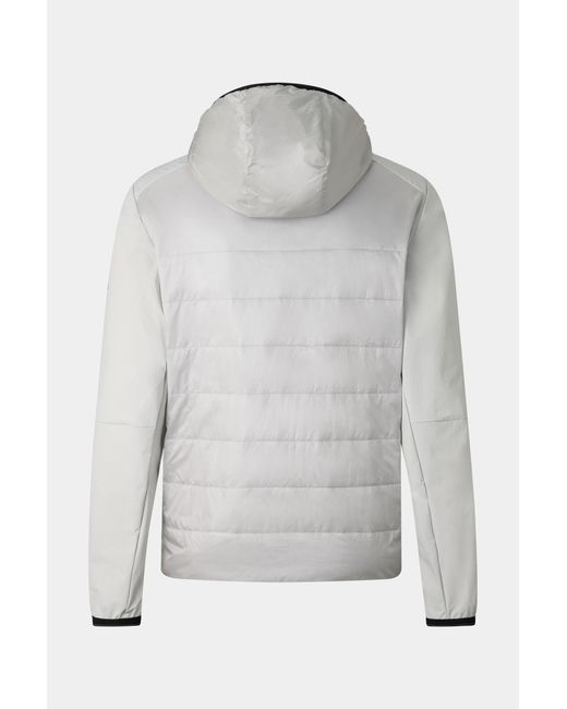 Bogner Fire + Ice Gray Kegan Hybrid Jacket for men