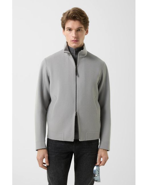 Bogner Gray Doubleface Blouson Brice for men