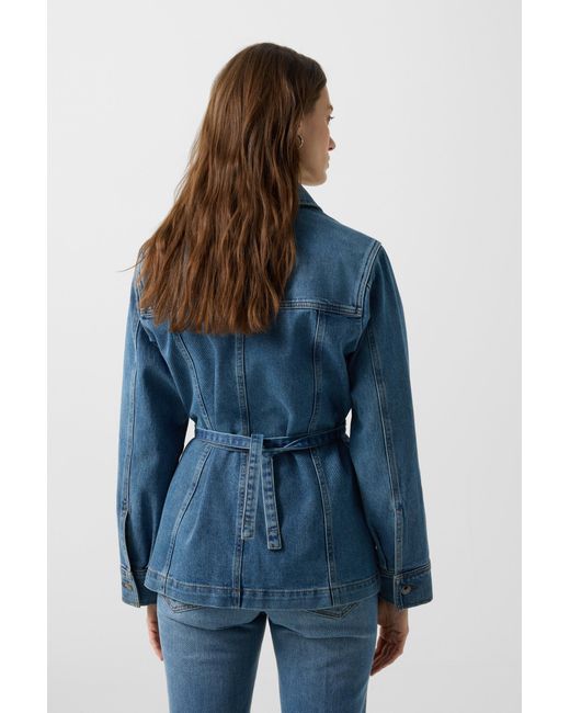 Bogner Blue Pelin Denim Jacket For