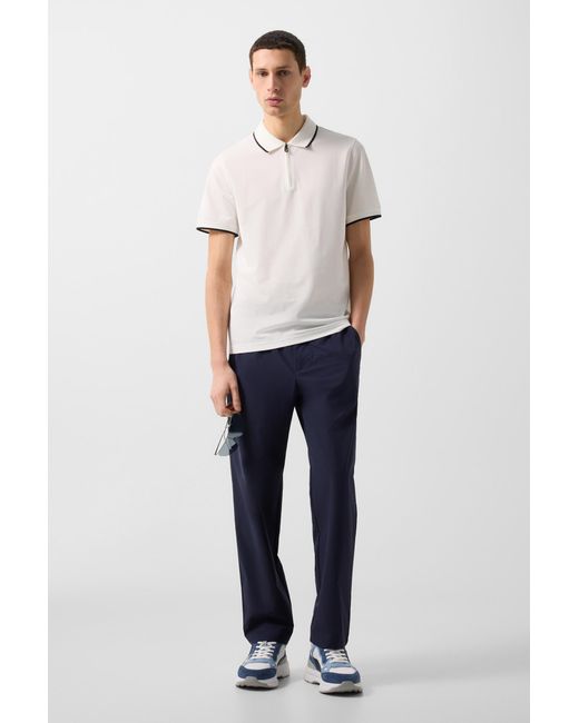 Bogner White Timo Polo Shirt for men