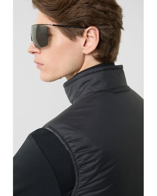 Bogner Black Willis Reversible Vest for men