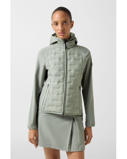 Bogner Gray Hybrid Jacket Irma
