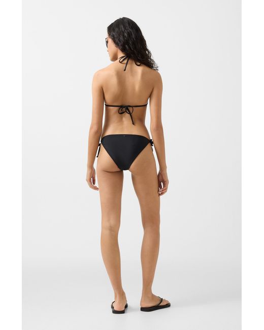 Bogner Fire + Ice Black Gaby Triangle Bikini Top