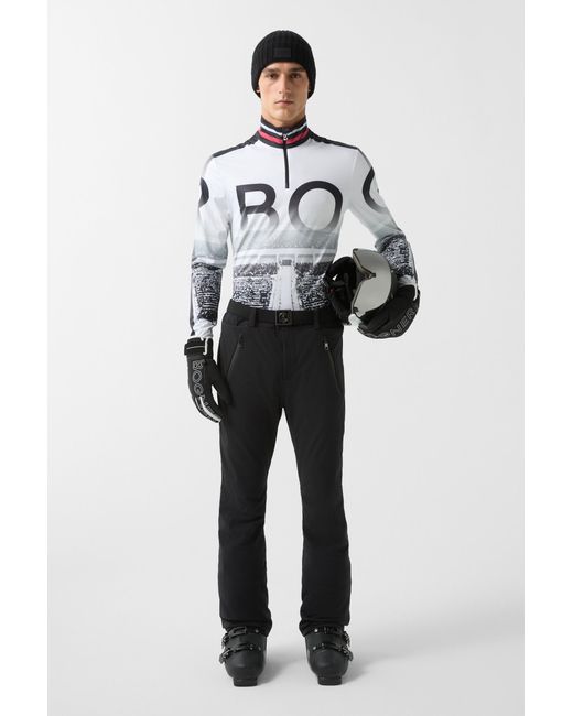 Bogner Black Thore Ski Trousers for men
