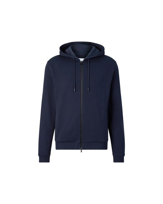 Bogner Blue Knit Jacket Laros for men
