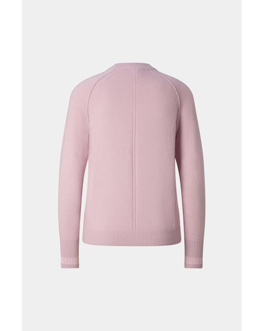 Bogner Pink Vanessa Pure New Wool Cashmere Sweater