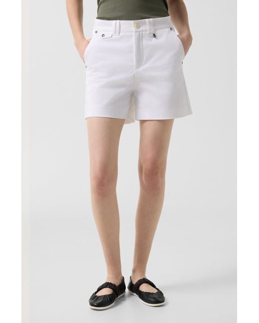 Bogner White Lissy Shorts