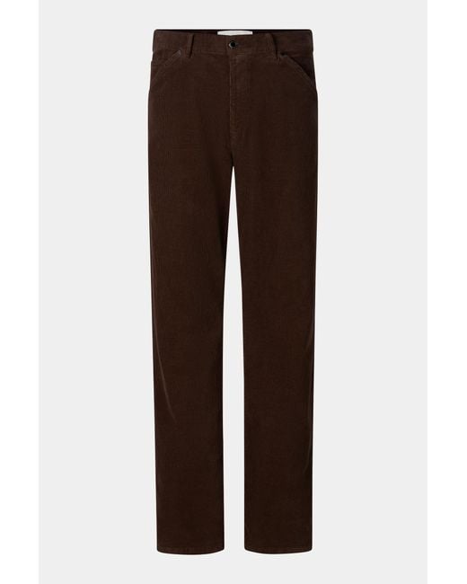 Bogner Brown Travis Corduroy Trousers for men