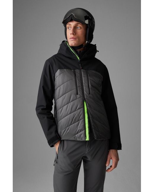 Bogner Fire + Ice Black Junis Ski Jacket for men