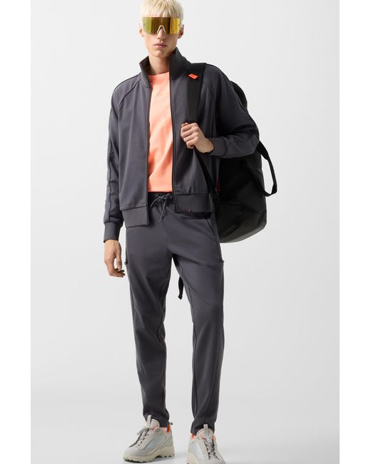 Bogner Fire + Ice Blue Diego Jersey Jacket for men