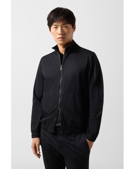 Bogner Black Rupert Jersey Jacket For for men