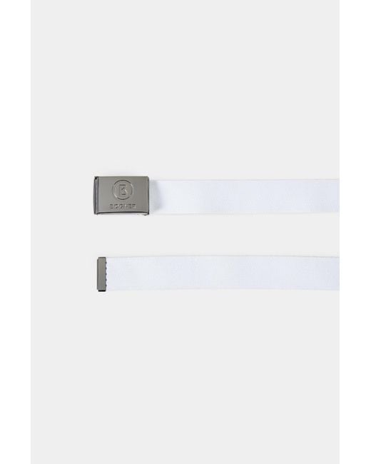 Bogner White Gino Belt