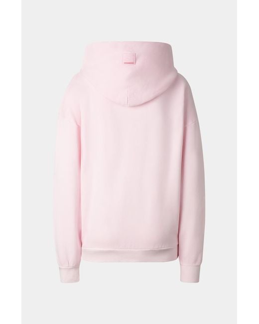Bogner Fire + Ice Pink Sibel Cotton Hoodie