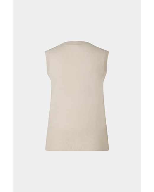 Bogner White Knitted Top Isola