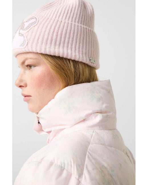 Bogner Fire + Ice Pink Saelly Quilted Jacket
