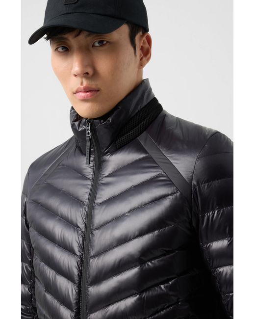 Bogner Black Liman Lightweight Down Jacket for men