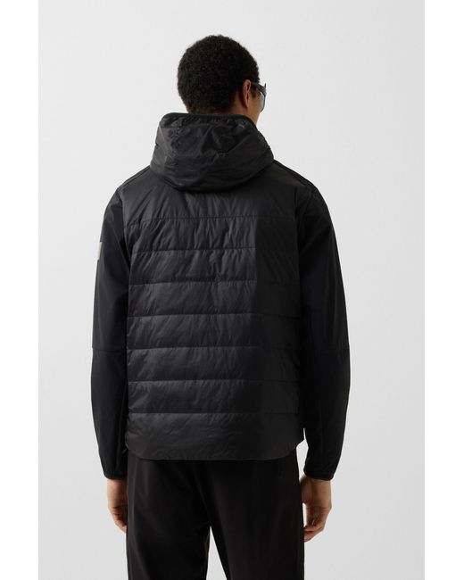 Bogner Fire + Ice Black Kegan Hybrid Jacket for men