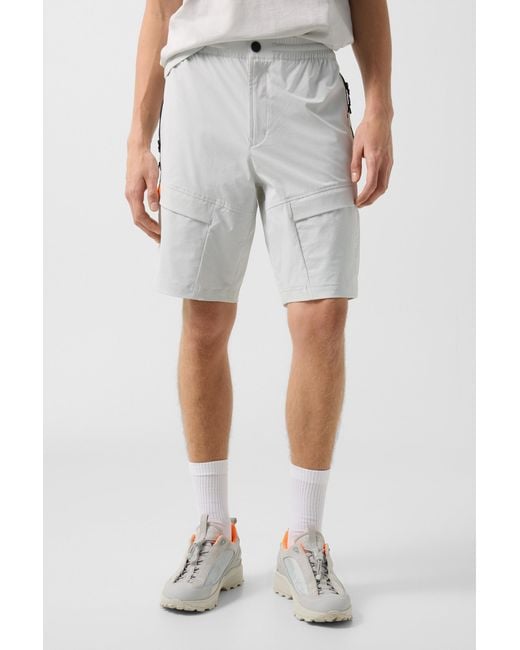Bogner Fire + Ice Gray Caleb Functional Shorts for men