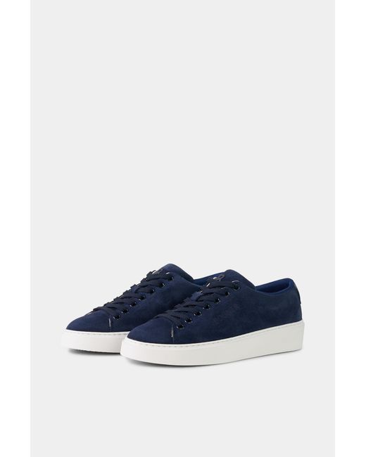 Bogner Blue Capri Trainers
