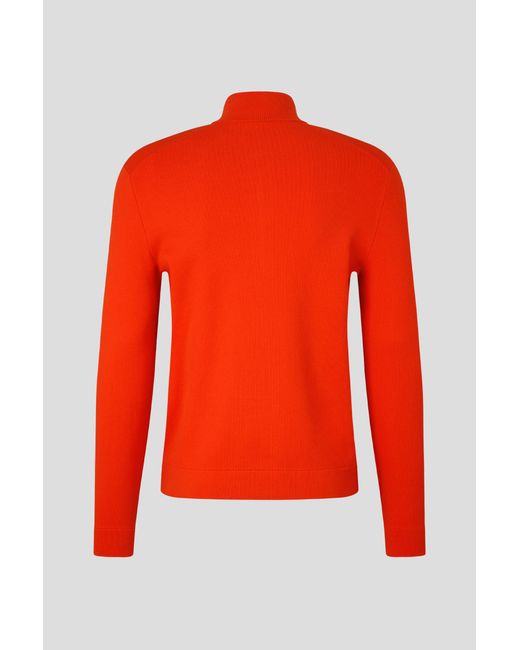 Bogner Red Lennard Half-zip Pullover for men