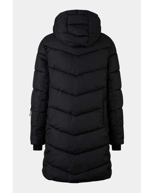 Bogner Fire + Ice Black Aenny Quilted Coat
