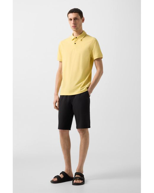 Bogner Yellow Timo Polo Shirt for men