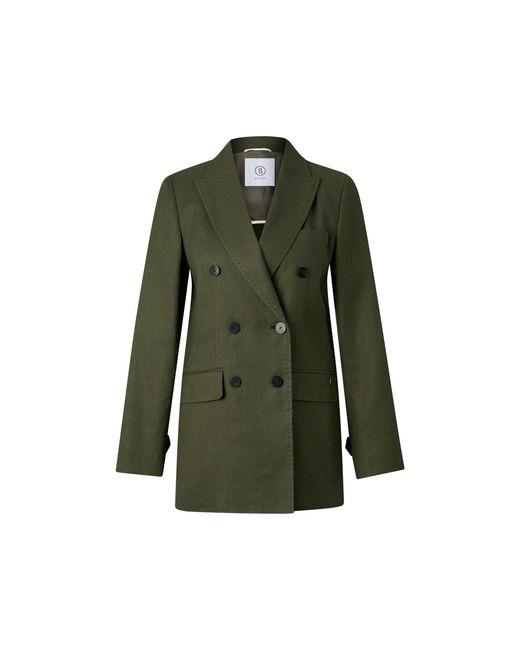 Bogner Green Linen Mix Blazer Hillary For