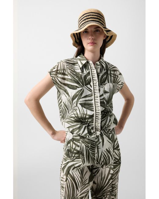 Bogner Multicolor Leinenbluse Charlet Für Damen