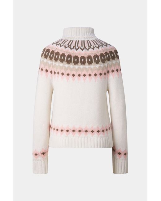 Bogner Multicolor Ingrid Cashmere And Norwegian-Style Jumper For