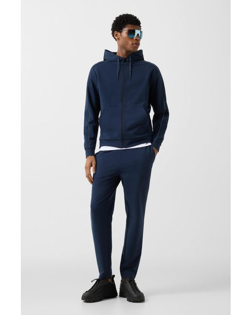 Bogner Fire + Ice Blue Uday Jersey Jacket for men