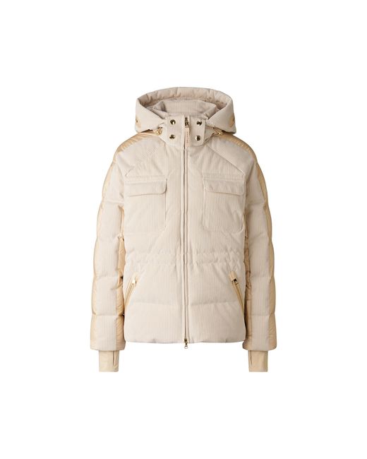 Bogner Natural Marli Corduroy Ski Jacket For