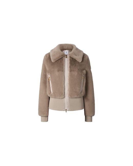 Bogner Brown Jolyna Faux Fur Jacket For