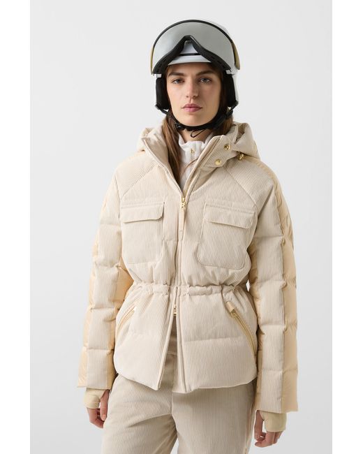Bogner Natural Marli Corduroy Ski Jacket For