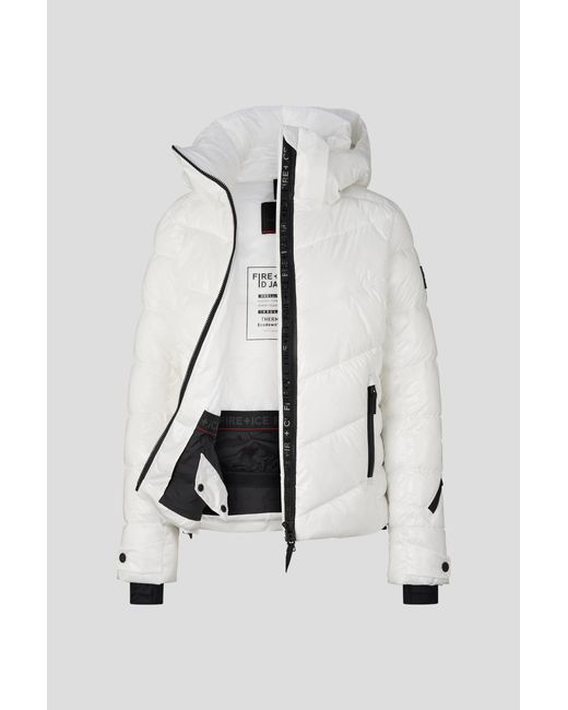 Bogner Fire + Ice Saelly Ski Jacket in White | Lyst