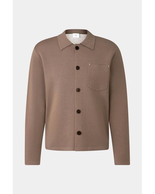 Bogner Brown Olaf Knit Jacket for men