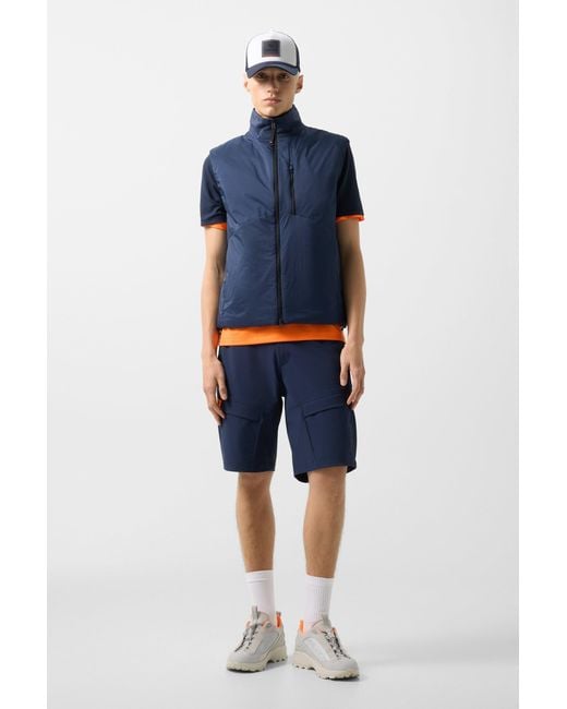 Bogner Fire + Ice Blue Conor Lightweight Vest for men