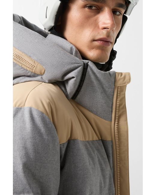 Bogner Gray Wali Down Ski Jacket for men