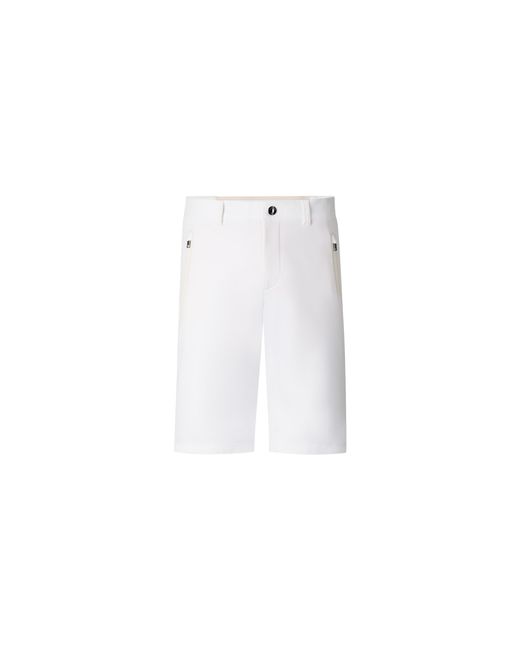 Bogner White Warin Functional Shorts for men