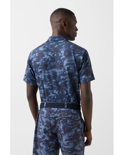 Bogner Blue Taron Functional Short-sleeved Top for men