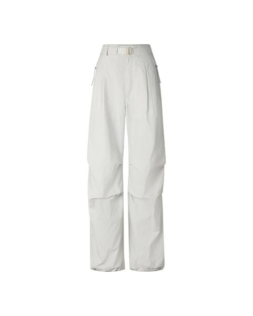 Bogner Fire + Ice White Charis Functional Pants