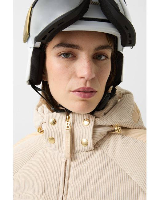 Bogner Natural Marli Corduroy Ski Jacket For