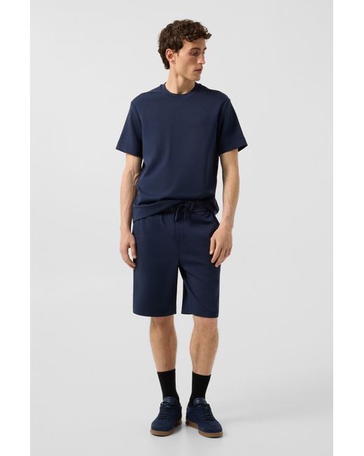 Bogner Blue Lance Sweatshorts for men