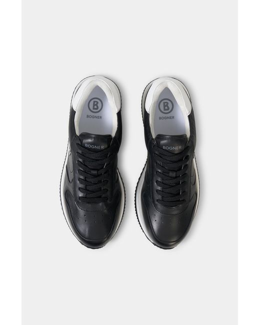 Bogner Black Reno Trainers For for men