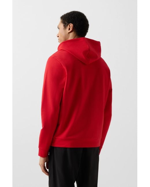 Bogner Fire + Ice Red Hoodie Cadell for men