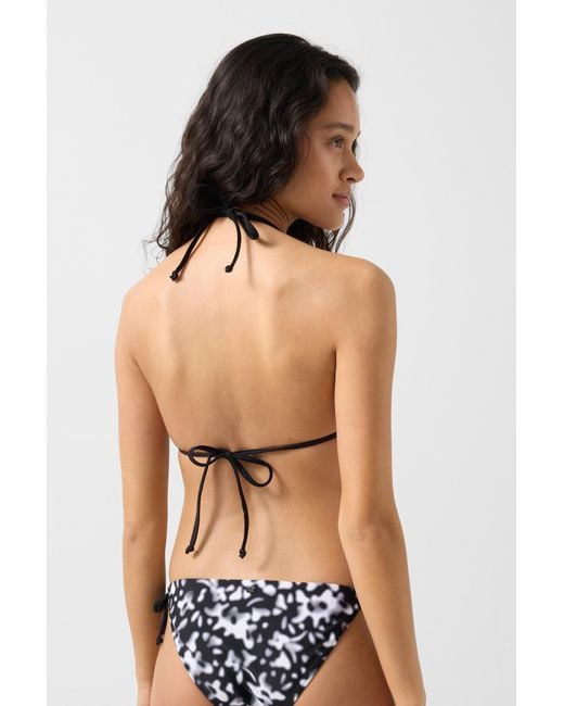 Bogner Fire + Ice White Gaby Triangle Bikini Top For