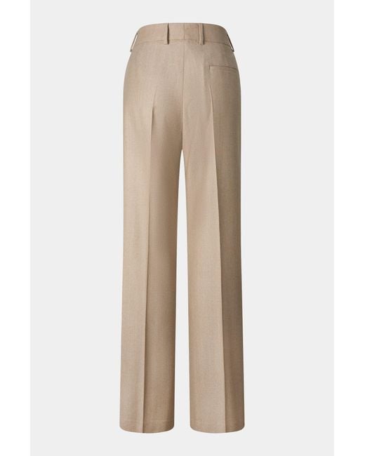 Bogner Natural Jody Virgin Wool Trousers