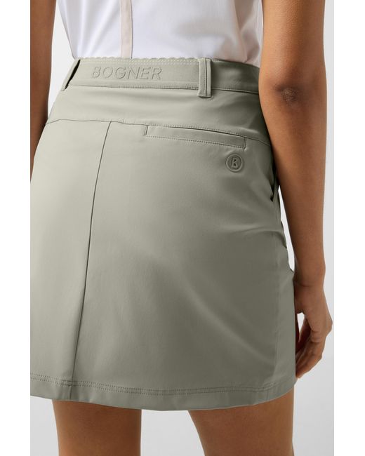 Bogner Gray Milia Functional Skirt For