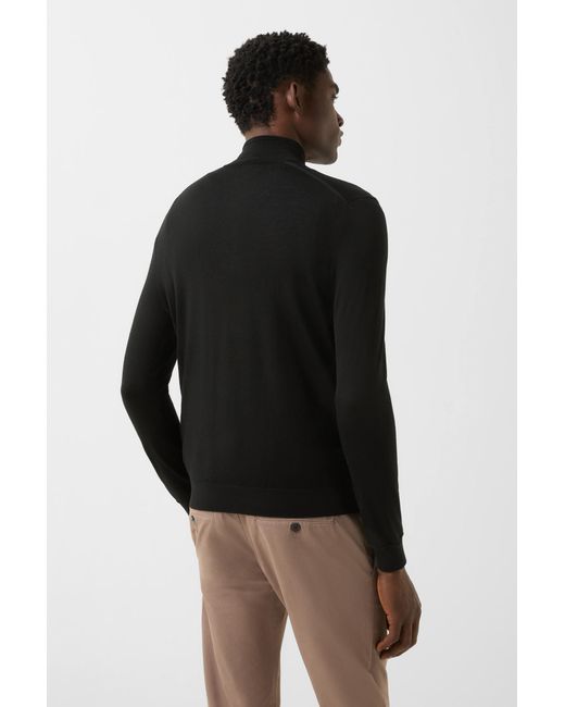 Bogner Black Virgin Wool Ouri Troyer For for men