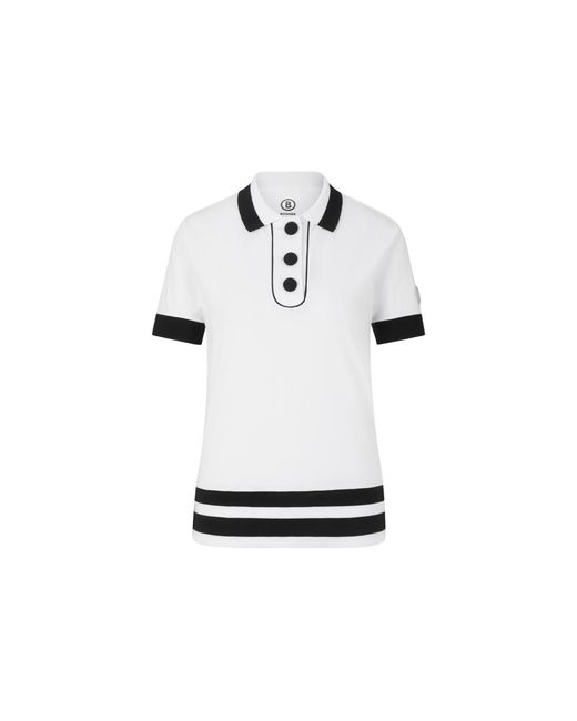 Bogner White Polo-Shirt Freda