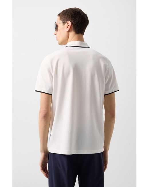 Bogner White Timo Polo Shirt for men